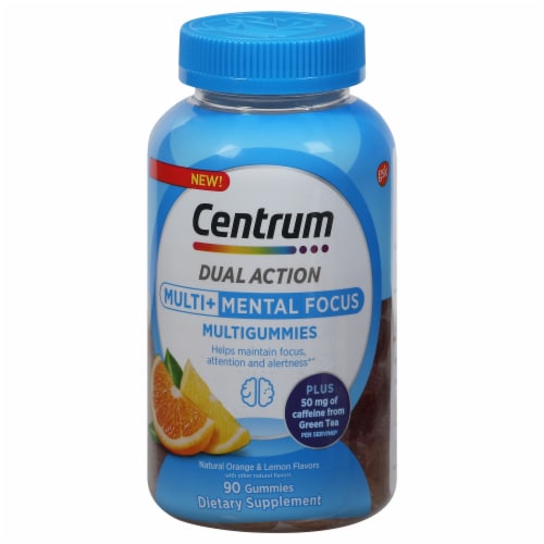 centrum dual action multigummies