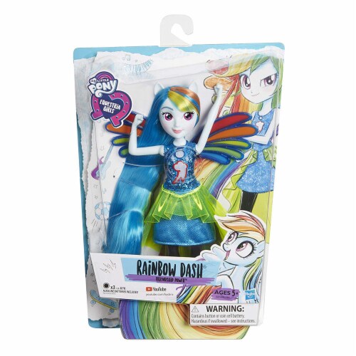 Equestria Girls Friendship Power Rainbow Dash Doll Ages 3 5 6 9 Girls My Little Pony 1 unit Fred Meyer