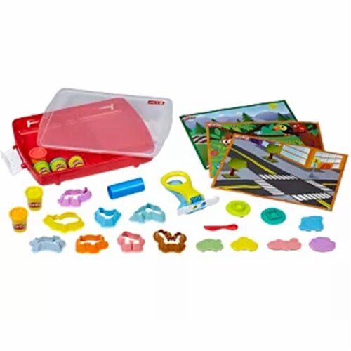 Play doh academy shop activity case