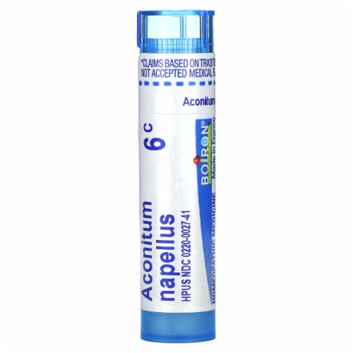 Boiron Aconitum Napellus 6C Homeopathic Medicine Perspective: front