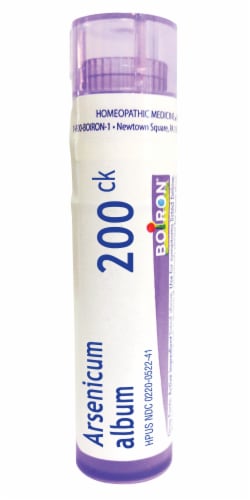 Boiron Arsenicum Album 200Ck Pellets Perspective: front