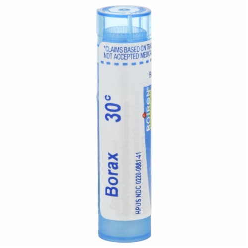 Boiron Borax 30 C Perspective: front