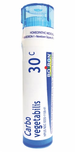 Boiron Carbo Vegetabilis 30 C Perspective: front