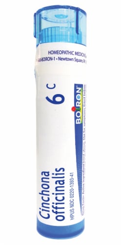 Boiron Cinchona Officinalis 6C Homeopathic Medicine Perspective: front