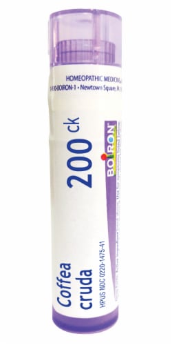 Boiron Coffea Cruda 200Ck Pellets Perspective: front
