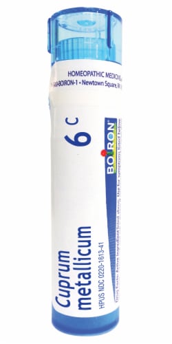 Boiron Cramps Cuprum Metallicum 6 C Perspective: front