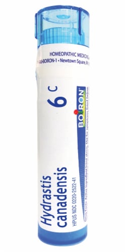 Boiron Postnasal Drip Hydrastis Canadensis 6 C Pellets Perspective: front