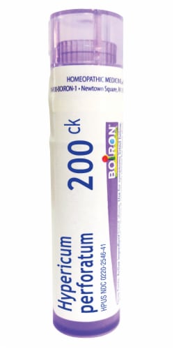 Boiron Hypericum Perforatum 200Ck Pellets Perspective: front