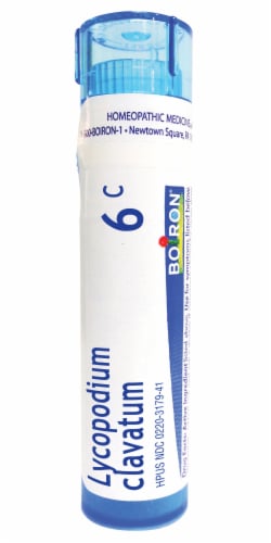Boiron Lycopodium Clavatum 6 C Pellets Perspective: front