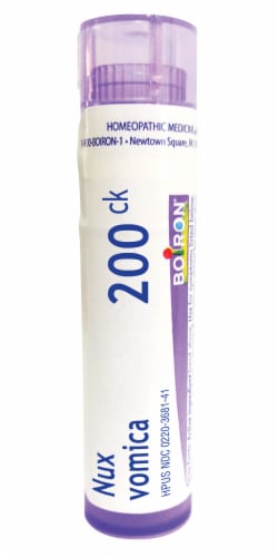 Boiron Nux Vomica 200Ck Pellets Perspective: front