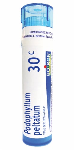 Boiron Podophyllum Peltatum 30c Homeopathic Medicine Perspective: front