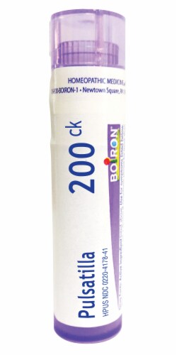 Boiron Pulsatilla 200Ck Pellets Perspective: front