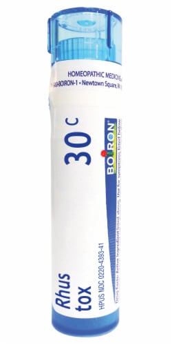 Boiron Rhus Toxicodendron 30c Homeopathic Medicine Perspective: front