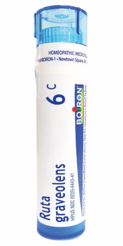 Boiron Ruta Graveolens 6c Homeopathic Medicine Perspective: front
