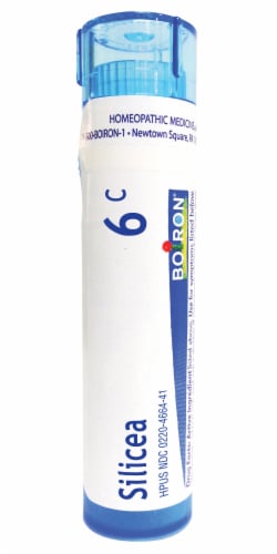 Boiron Silicea 6c Homeopathic Medicine Perspective: front