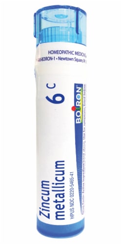 Boiron Zincum Metallicum 6 C Perspective: front