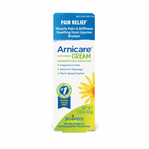 Boiron Arnicare Cream Pain Relief Perspective: front