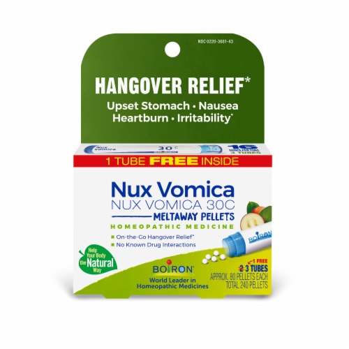 Boiron Nux Vomica 30c Pellets Perspective: front