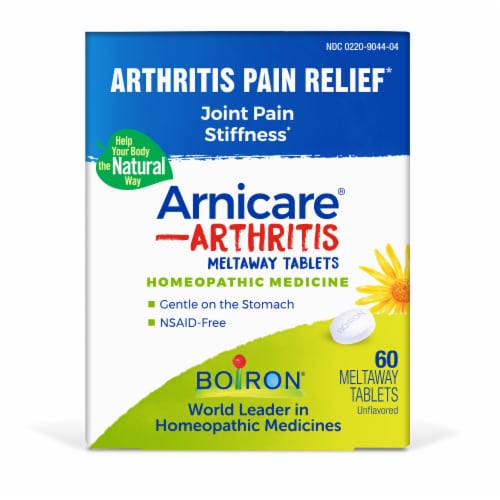 Boiron Arnicare Arthritis Pain Relief Tablets Perspective: front