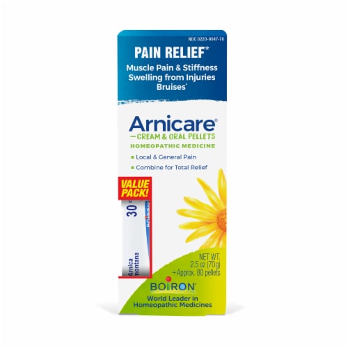 Boiron Arnicare® Homeopathic Pain Relief Cream Perspective: front
