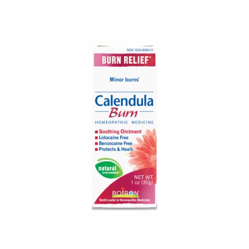 Boiron Calendula Burn Minor Burn Relief Ointment Perspective: front
