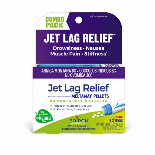 Boiron® Jet Lag Relief Perspective: front