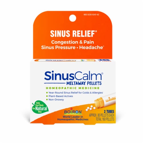 Boiron® SinusCalm® Pellets Perspective: front