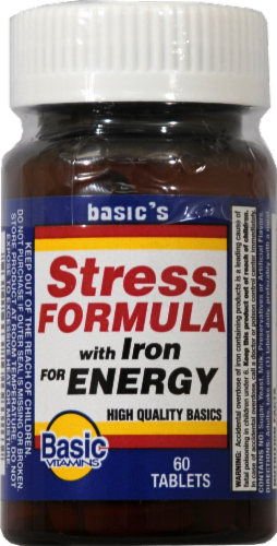 Basic Stress Formula with Iron Tabs Perspective: front