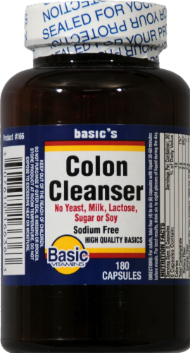 Basic Colon Cleanser Capsules Perspective: front