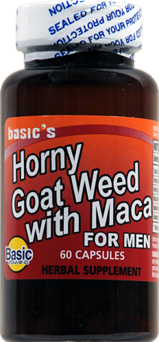 Basic Horny Goat Weed with Maca for Men Perspective: front