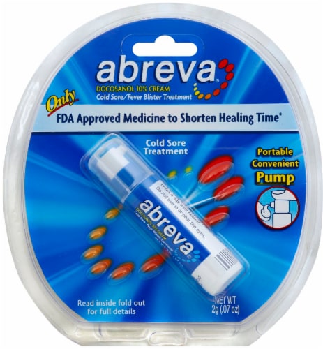 Abreva Pump Perspective: front