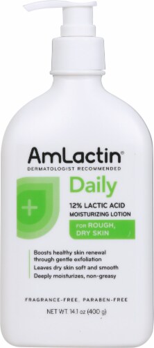 Amlactin Daily Moisturizing Body Lotion Perspective: front