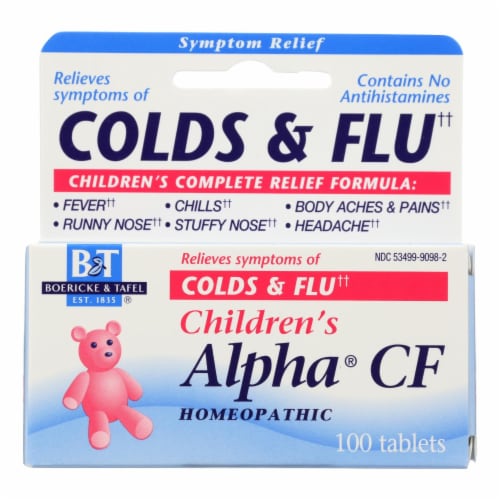 B&t Kids Alpha Tablets 100 Count Perspective: front