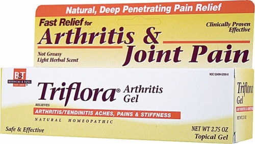 Boericke & Tafel  Triflora Arthritis Gel Perspective: front