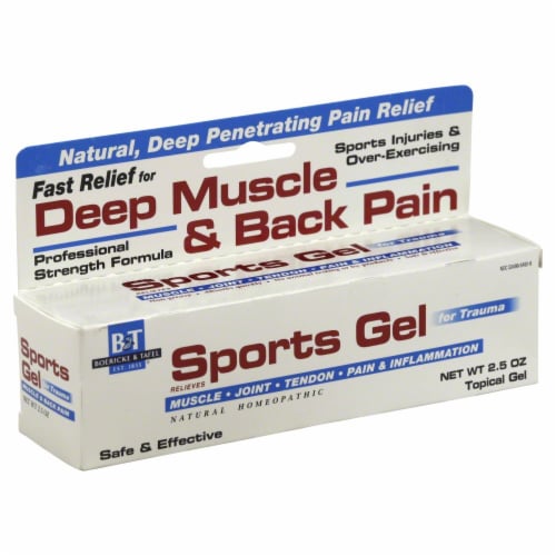 Boericke & Tafel Sports Gel Perspective: front