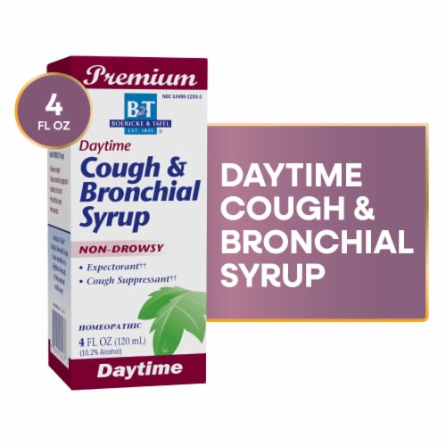 Boericke & Tafel Daytime Cough & Bronchial Syrup Perspective: front