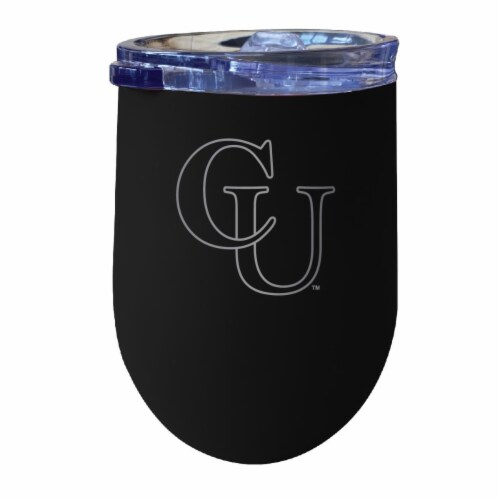 R & R Imports ITWE-C-CMP20B Campbell University Fighting Camels 12 oz Insulated Wine Stainles Perspective: front