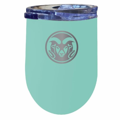 R & R Imports ITWE-C-COL20S Colorado State Rams 12 oz Insulated Wine Stainless Steel Tumbler, Perspective: front