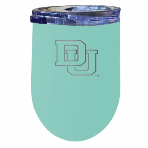 R & R Imports ITWE-C-DEN20S University of Denver Pioneers 12 oz Insulated Wine Stainless Stee Perspective: front
