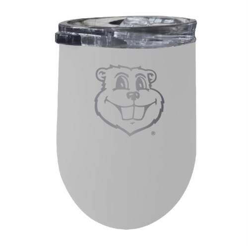 R & R Imports ITWE-C-MIN20W Minnesota Gophers 12 oz Insulated Wine Stainless Steel Tumbler, W Perspective: front