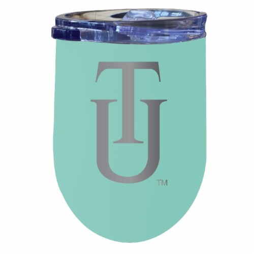 R & R Imports ITWE-C-TUSK20S Tuskegee University 12 oz Insulated Wine Stainless Steel Tumbler Perspective: front