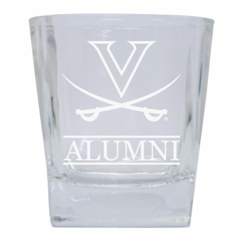 R & R Imports GLSGE-C-UVA20 ALUM Virginia Cavaliers Etched Alumni 5 oz Shooter Glass Tumbler Perspective: front