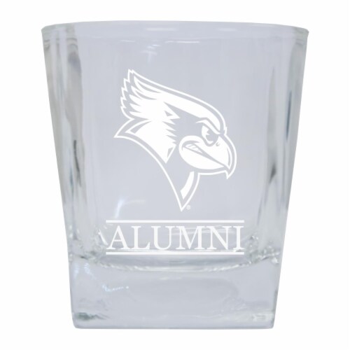 R & R Imports GLTB-C-ILS20 ALUM Illinois State Redbirds 8 oz Etched Alumni Glass Tumbler Perspective: front