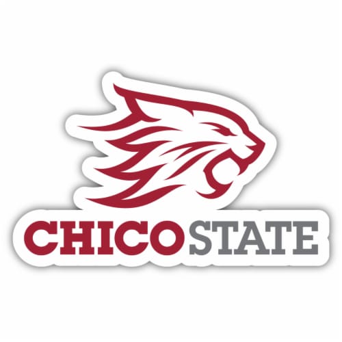 California State University, Chico 4-Inch Elegant School Logo Ncaa Vinyl Decal Sticker For F