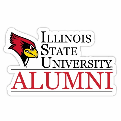 ILLINOIS STATE REDBIRDS Collegiate Swirly Metal Wind Spinner | SWEN