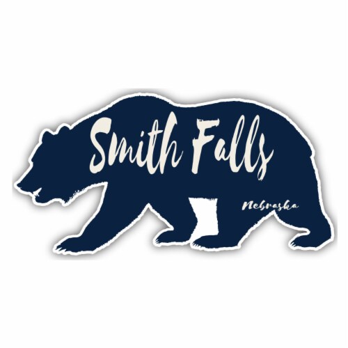 Smith Falls Nebraska Souvenir Decorative Stickers (Choose theme and size) Single Unit 2-Inch Perspective: front