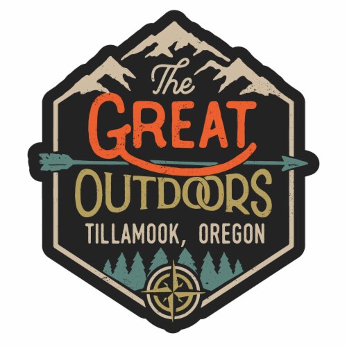 Tillamook Oregon Souvenir Decorative Stickers (Choose theme and size) Single Unit 2-Inch Perspective: front