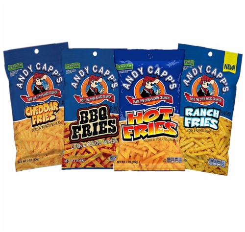 Andy Capp's Big Bag Hot Fries, 8 oz