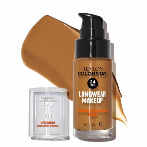Revlon ColorStay™ 510 Pecan Liquid Foundation Perspective: front