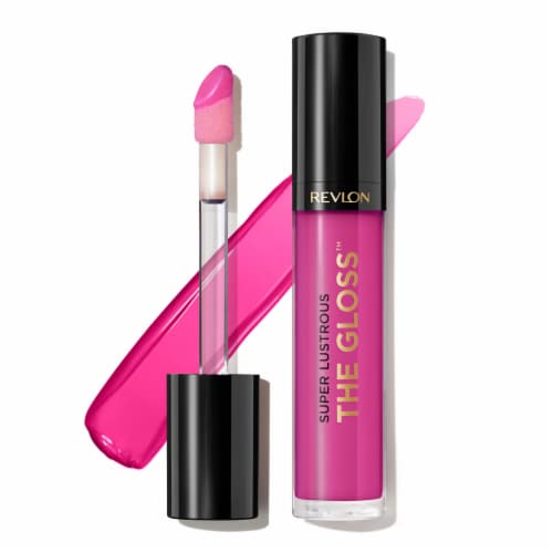 Revlon Super Lustrous Pink Obsessed Lip Gloss Perspective: front